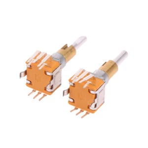 EC110701N2B Dual-Shaft Axis 360-Degree Rotary Encoder With Push Button Switch - Photo 1/12