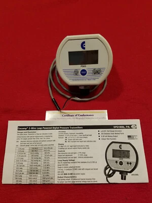 Digital Pressure Gauge 0-30psi with wire transmitter - Image 1 of 2