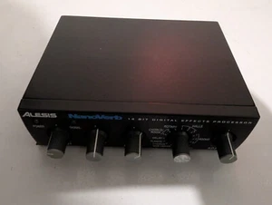 Alesis Nanoverb Black Musical Instruments 18-Bit Digital Effects Processor - Picture 1 of 3
