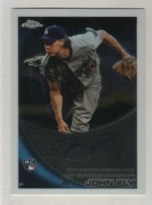 2010 Topps Chrome Rookie Autographs #179 John Ely Los Angeles Dodgers RC Auto - Picture 1 of 1