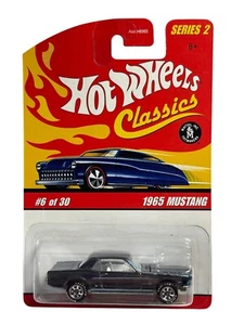 2005 HOT WHEELS CLASSICS Series 2 Mattel 6/30 1965 MUSTANG Diecast Car NEW - Picture 1 of 3