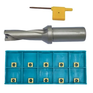SP-21-3D-C25 taladro indexable en U tornos de maquinaria + hoja DG SPMG060204 - Imagen 1 de 6