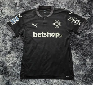 OFI Crete 2020/2021 Match Worn Puma #9 Souza Greek League Home Shirt - Large - Picture 1 of 10