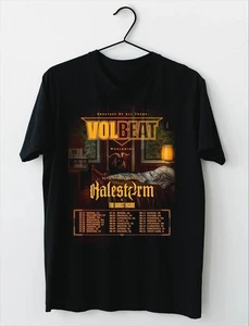 NEU Volbeat Halestorm 2025 Tourdaten T-Shirt schwarz alle Größen UB183 - Bild 1 von 2