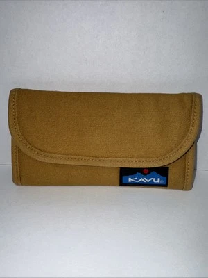 Cartera Kavu BIG SPENDER Triple Plegable Algodón Lona ¡PATRIMONIO CAQUI! Foto 1 de 4