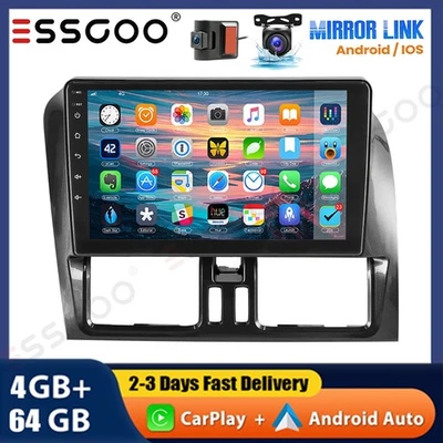 DVR&AHD+ Para Volvo XC60 2008-2013 9" 4+64GB Coche Estéreo Radio Carplay GPS Navegación BT Foto 1 de 4