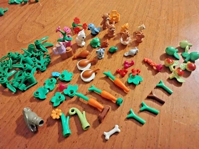 Lego Demonios Mascotas, Animales, Comida, Caballito de Mar, Búho, Flores, Verdedura Foto 1 de 4