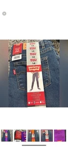 Levi’s Youth High Rise Super Skinny Blue Jeans Adjustable, 3 Sizes Available - Picture 1 of 5