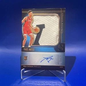 2024-25 Panini Silhouette Yves Missi RC Rookie Patch Auto RPA /99 - Picture 1 of 2