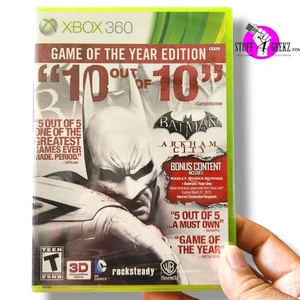 Xbox 360 Batman: Arkham City: Edizione Gioco dell'Anno - SIGILLATO IN FABBRICA - Foto 1 di 7