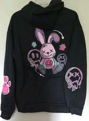 ShenIe Teens Print Drawstring Kawaii Graphic Hoodie Medium Sweatshirt Pullover - Image 1 of 4