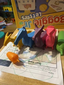 Vintage Animal Shapes Sorter 1962 Lakeside Toys Sheep Goat Cow Pig No Barn - Picture 1 of 10