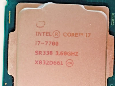 Intel Core i7-7700 ,SR338, 3.60GHz,  Processor (X832D661) CPU - Image 1 of 3