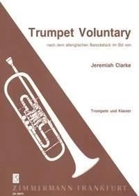 Trumpet Voluntary Jeremiah Clarke Book [Softcover] Trumpet and Piano Musikverlag - Image 1 of 3