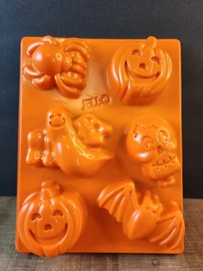  Jello Jiggler Formen Eiswürfel Spinne Fledermaus Geist Kürbis Halloween orange - Bild 1 von 3