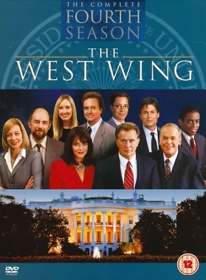 The West Wing: Temporada Completa 4 (2002) 6 Discos DVD Box Set, Martin Sheen - Imagem 1 de 2