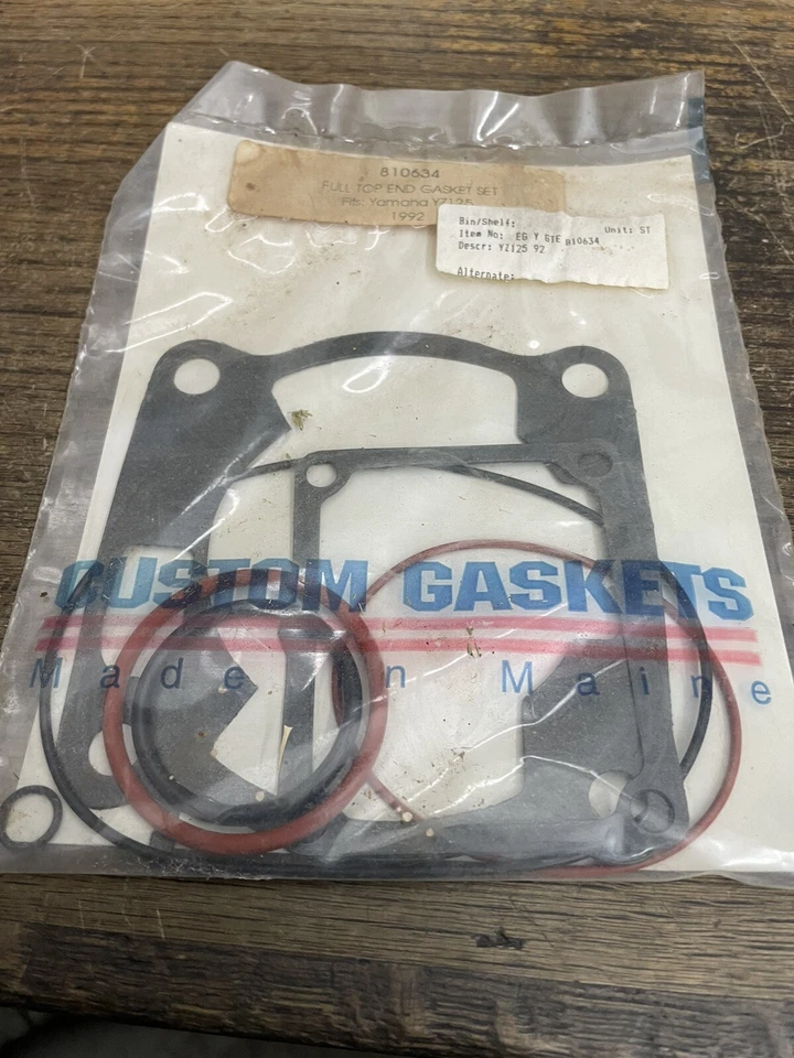 Juego de juntas de extremo superior Yamaha YZ125 1992 Foto 1 de 1