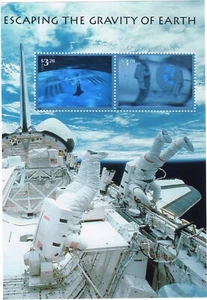 Scott #3411 Escaping the Gravity of Earth Sheet - MNH - Picture 1 of 2