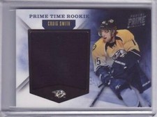 2011-12 Panini Prime Time Rookies Jerseys #8 Craig Smith 01/99 Jersey RC-Flat SH