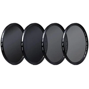 4Pcs/Set ND Filter ND2 ND4 ND8 ND16 Neutral Density Filtors for Digital Cameraye - Picture 1 of 12