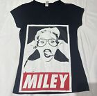 Miley Cyrus All Over Print AOP Damen-T-Shirt Größe Large 