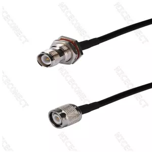 3Ft RP-TNC Female (Male Pin) to TNC Male RG58 Cable For Antenna Cable 3G/4G WiFi - Picture 1 of 3