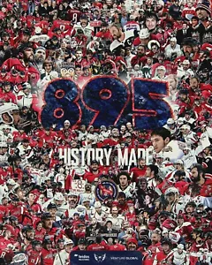 Alex Ovechkin Passes Gretzkys Goal Record 895 Washington Capitals 8x10 NHL Photo - Picture 1 of 1