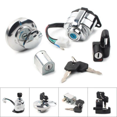 For Honda VTX1300R 05-09 Fuel Gas Tank cap Helmet Lock Master Lock 35010-MEA-740 - Image 1 of 4