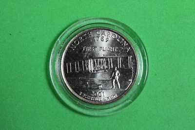 North Carolina - 2001 - D Mint - State Quarter ! P00378 - Image 1 of 2