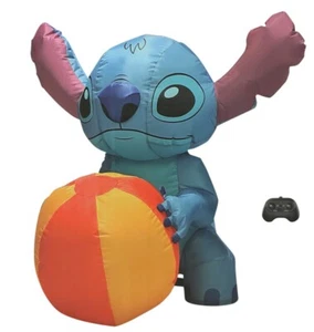 Disney Stitch Control Remoto Inflable RC Movimiento 360 Grados Más de 4 Pies de Alto - Imagen 1 de 5