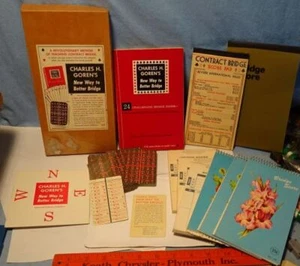 ** Vintage - 1958 - Charls H Goren's - NEW WAY to Better Bridge SET w Orig Box - Picture 1 of 1