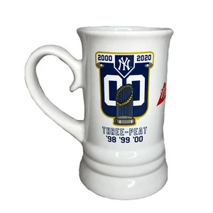 20th Anniversary New York Yankees 1998 1999 2000 World Series Budweiser Bierkrug - Bild 1 von 12