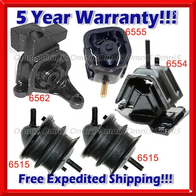 K790 Fit 1993-1995 Acura Legend 3,2 L MANUAL Trans Motor & Trans Montaje Set 5 piezas Foto 1 de 4