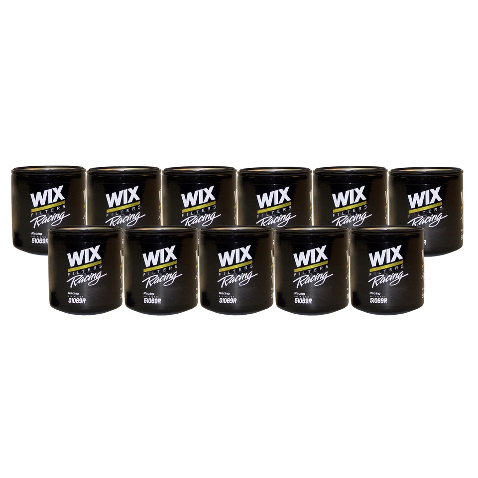 Wix Racing Set 11 Engine Motor Oil Filters Spin-On For Buick Cady Chevy GM StdAs - Image 1 of 1
