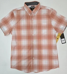 Lee Men's Large Size Short Sleeve Button Up Shirt. - Picture 1 of 5