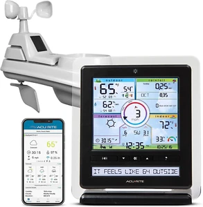 Iris (5-In-1) Wireless Indoor/Outdoor Weather Station (01536M) - Picture 1 of 11