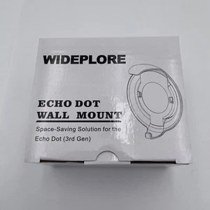 Echo Dot Wall Mount Holder for Echo Dot 3Rd Generation Built-In Cable Management - Picture 1 of 11