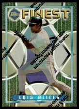1995 Finest Refractor Luis Alicea A68 Boston Red Sox #243