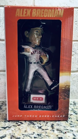 Houston Astros Alex Bregman Jump Throw Bobblehead SGA 6/1/23 Cover