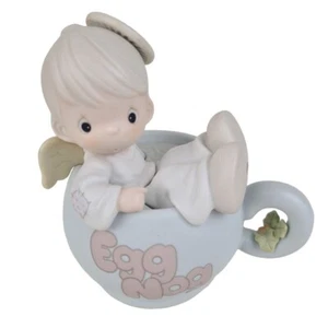 PRECIOUS MOMENTS 531952 "Dropping In For The Holidays" Porcelain Figurine - Picture 1 of 9