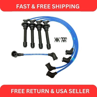 Комплект проводов свечей зажигания NGK 6399 для 1991-1994 Infiniti G20 SR20DE L4 2,0 л - Изображение 1 из 4