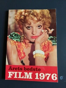 Libretto vintage film danese,AARETS BEDSTE FILM 1976.Migliori film del 1976. - Foto 1 di 12