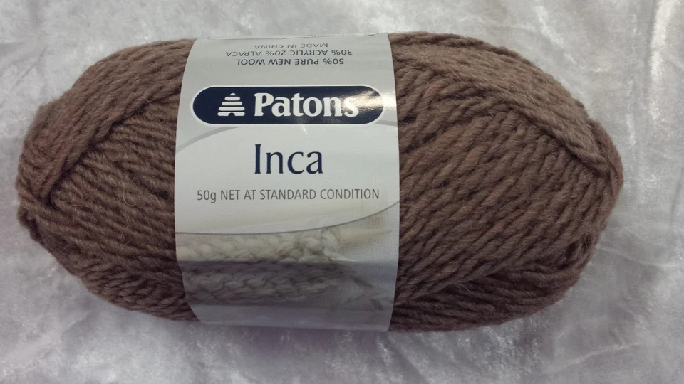 Patons Inca #7039 Light Taupe Wool/Alpaca/Acrylic 50g - image 1 of 1