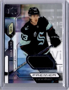 Kole Lind Premier Rookies Jersey #148 2021-22 Upper Deck Premier Rookie RC - Picture 1 of 2