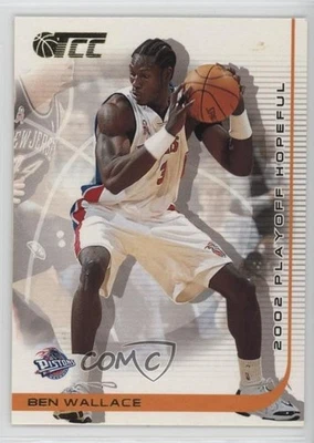2001-02 Topps Champions and Contenders (TCC) Ben Wallace #65 HOF - Image 1 of 2