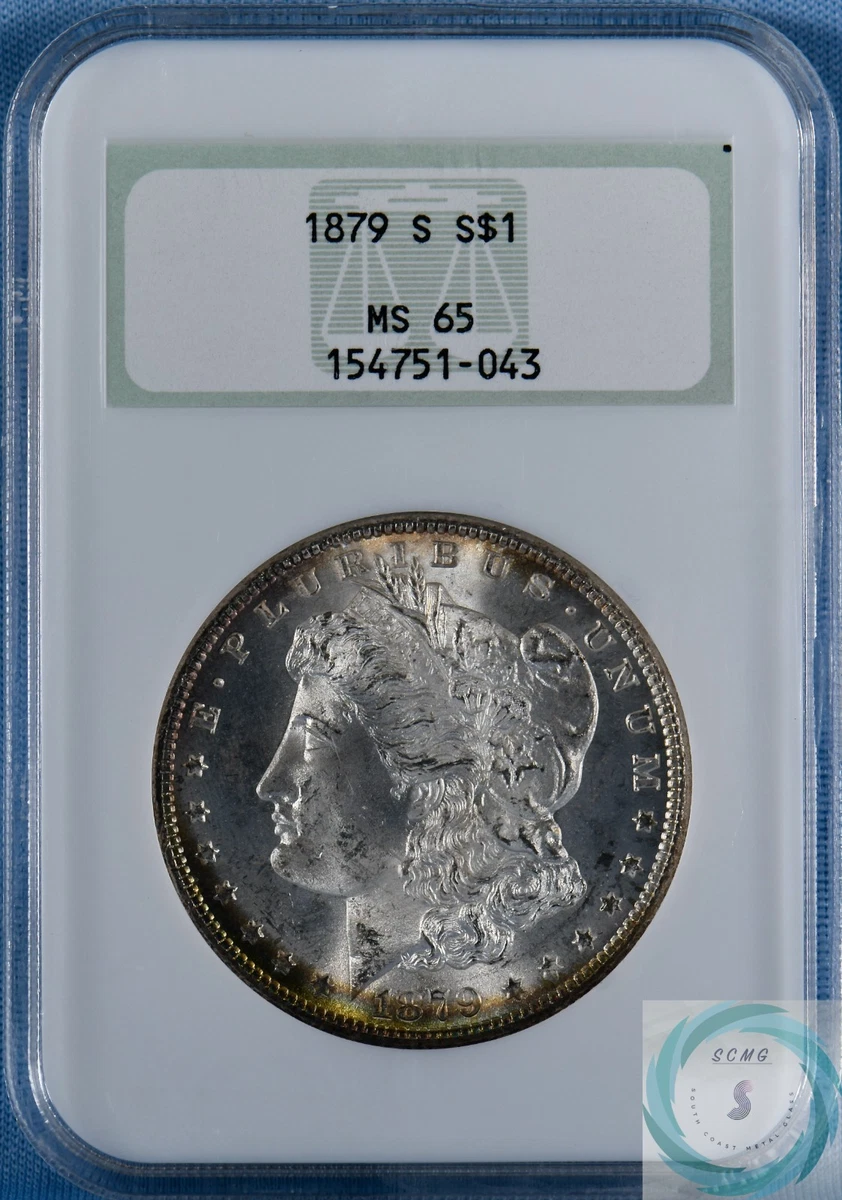 1879 Year Grade MS 65 Morgan Dollars (1878-1921) for sale | eBay