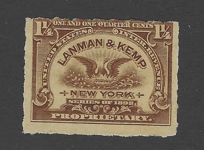 Bigjake: RS-288, 1 1/4 cent Lanman & Kemp - Match & Medicine - Image 1 of 2