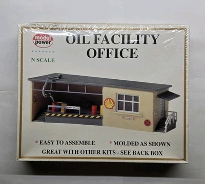 Model Power N #1571 Oil Facility Office Building Kit - Image 1 of 2
