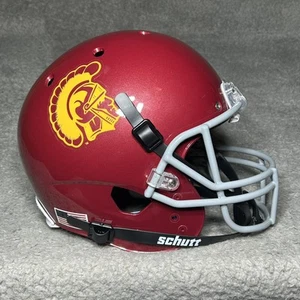 Schutt USC Trojans NCAA Full Size Replica Football Helmet With Chin Strap - Picture 1 of 14