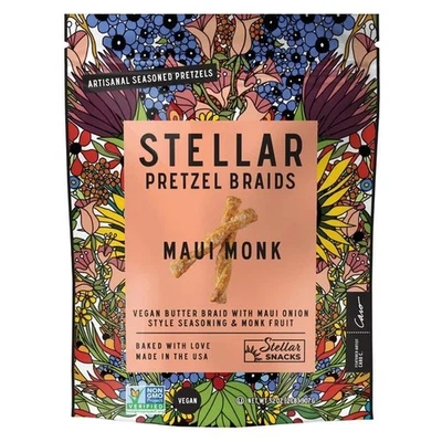 STELLAR SNACKS Stellar Maui Monk Pretzel, 32 Ounce